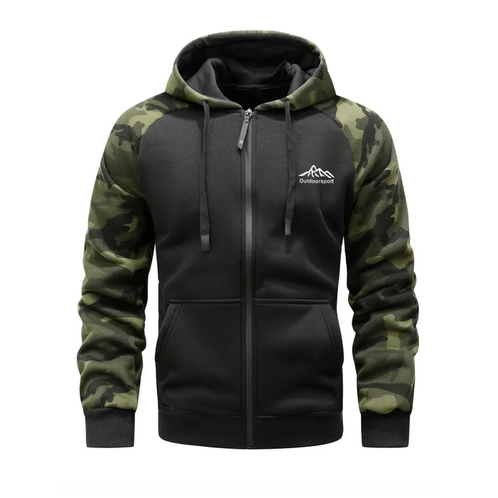 Mens Fleece Jacket Warm Comfortable Relaxed Fit - BritishMode