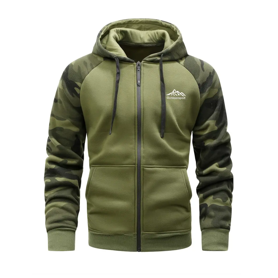 Mens Fleece Jacket Warm Comfortable Relaxed Fit