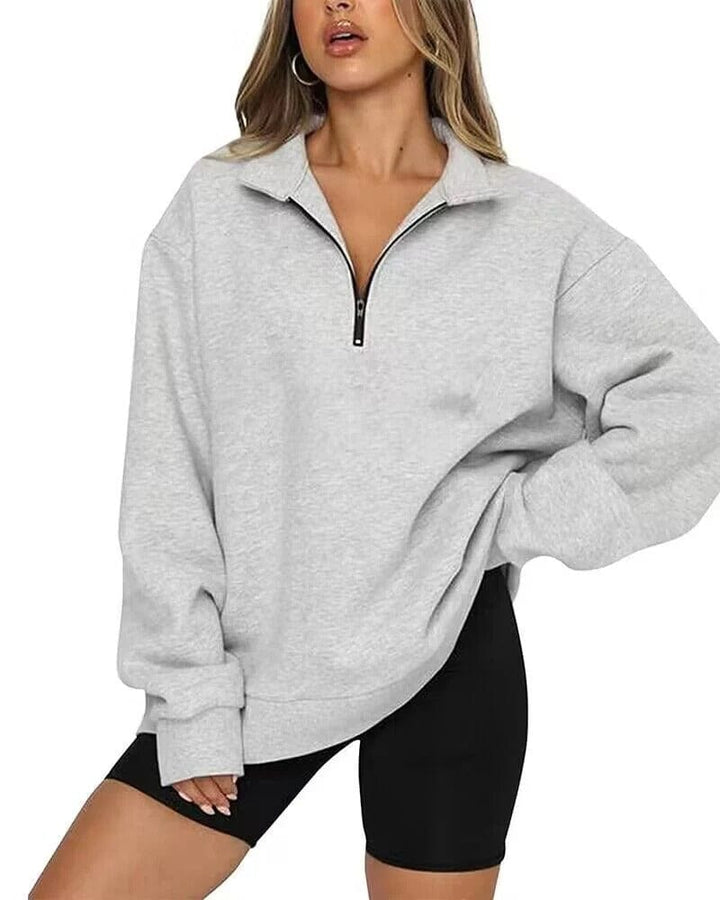 Unisex Zipped Winter Sweater Warm Fit
