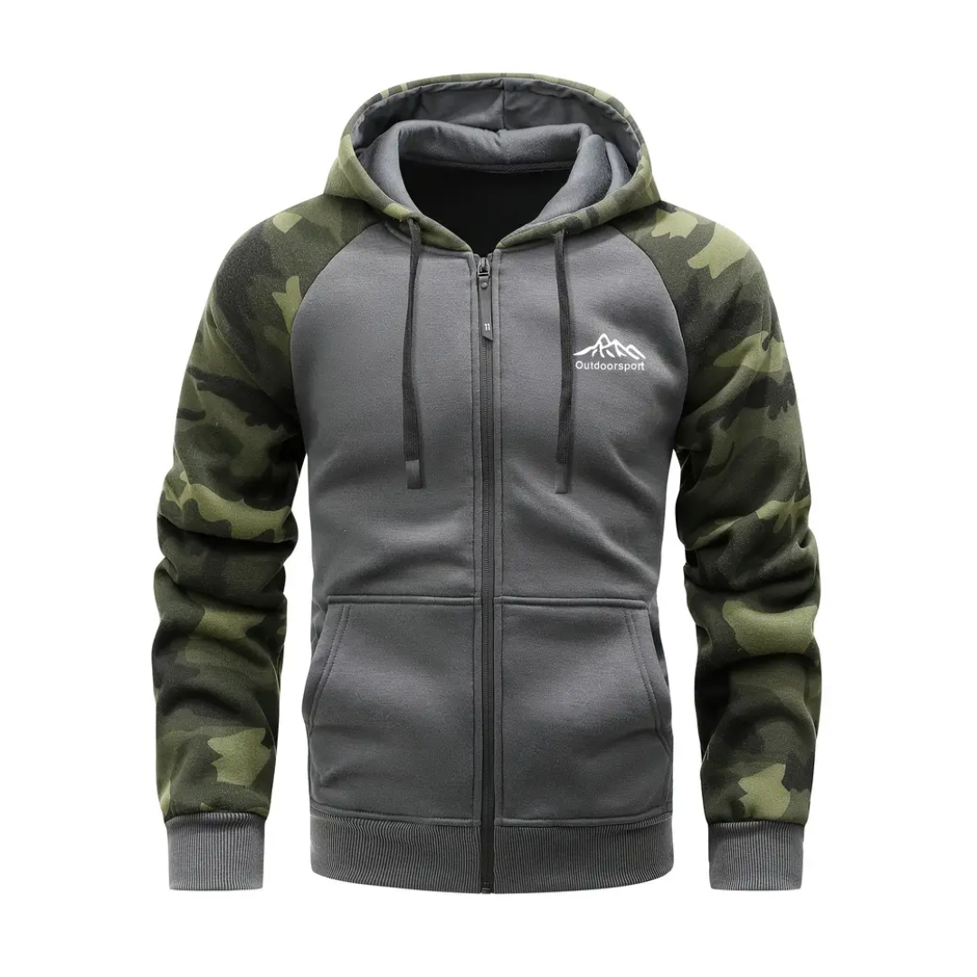 Mens Fleece Jacket Warm Comfortable Relaxed Fit