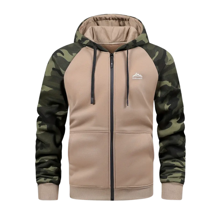 Mens Fleece Jacket Warm Comfortable Relaxed Fit