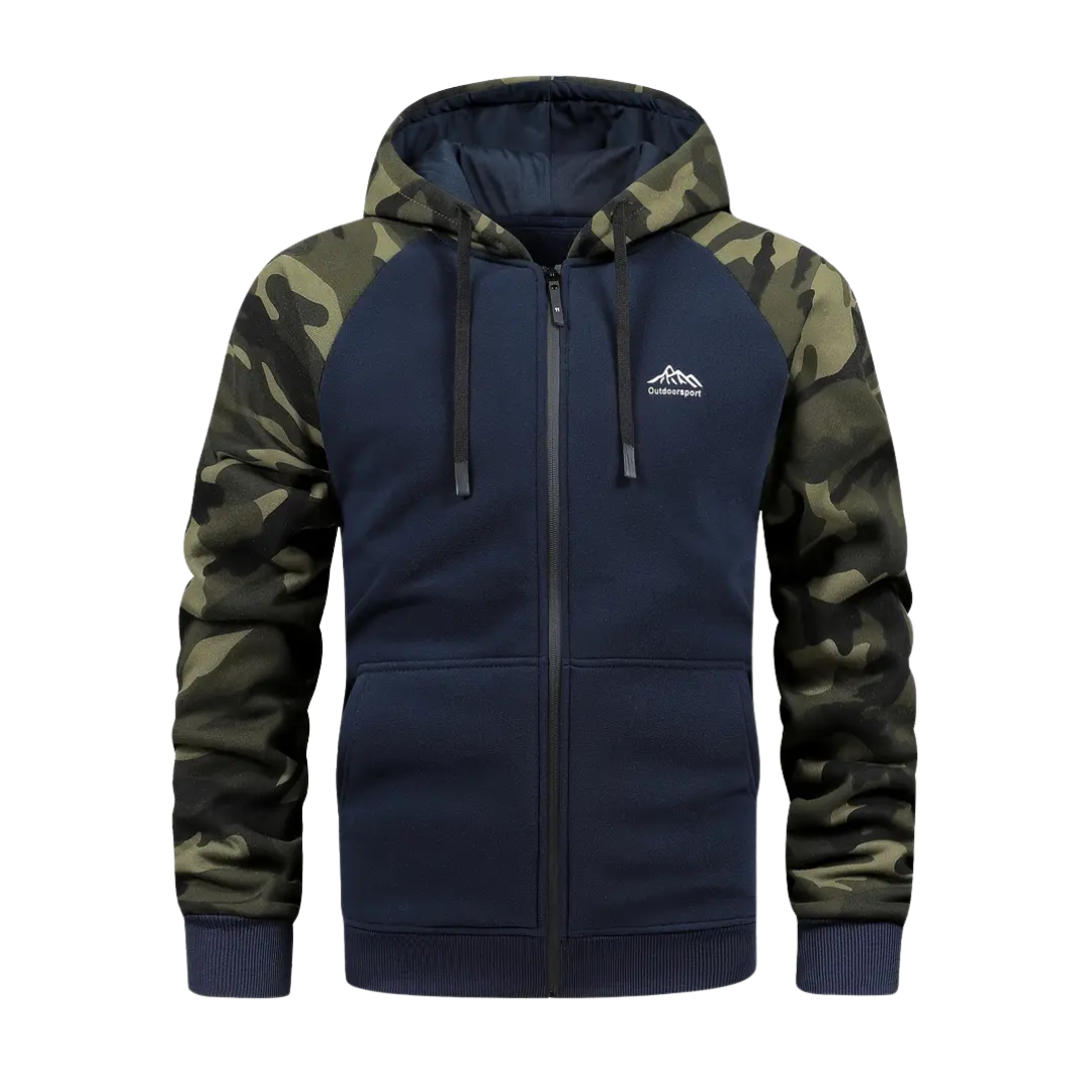 Mens Fleece Jacket Warm Comfortable Relaxed Fit
