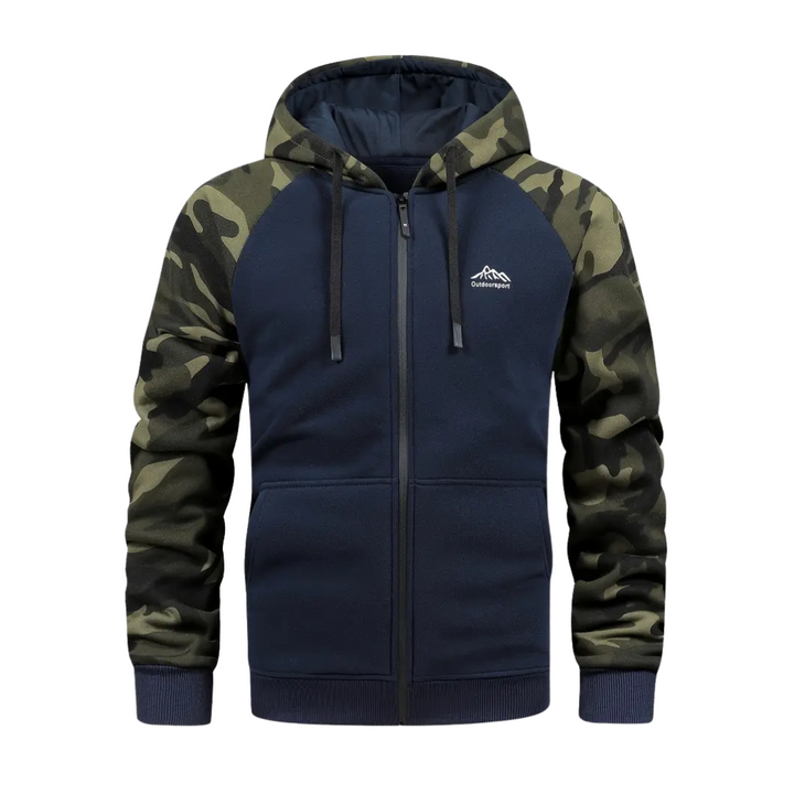 Mens Fleece Jacket Warm Comfortable Relaxed Fit