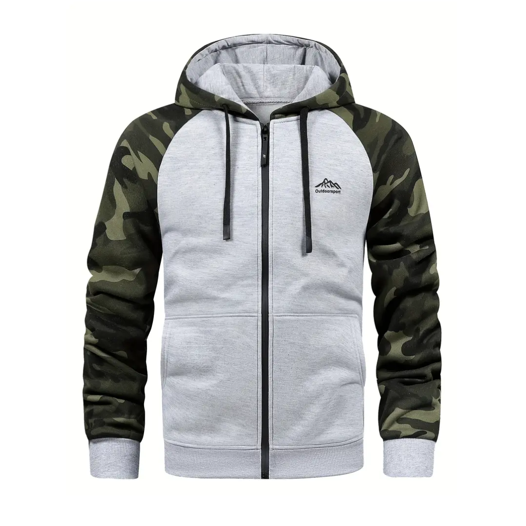 Mens Fleece Jacket Warm Comfortable Relaxed Fit