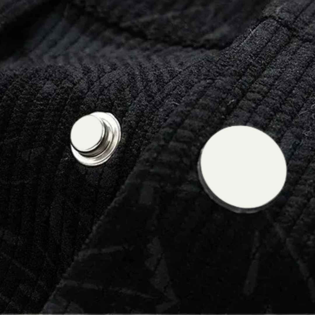 Mens Quilted Cotton Jacket Casual Slim Fit