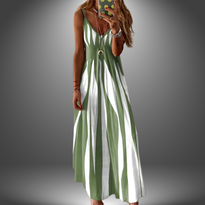 Womens Maxi Sundress Lightweight Relaxed Fit