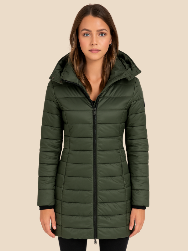 Womens Insulated Waterproof Parka Coat Thermal Fit