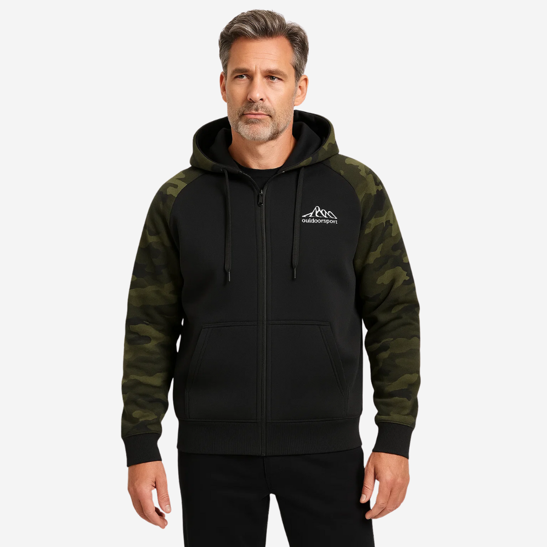 Mens Fleece Jacket Warm Comfortable Relaxed Fit