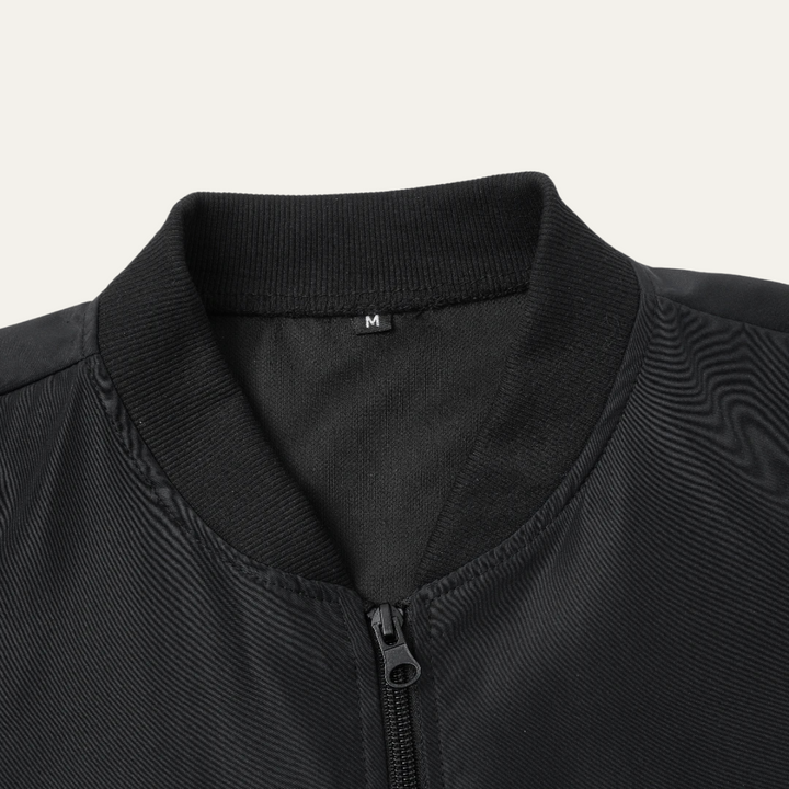 Mens Bomber Jacket Lightweight Smooth Shell