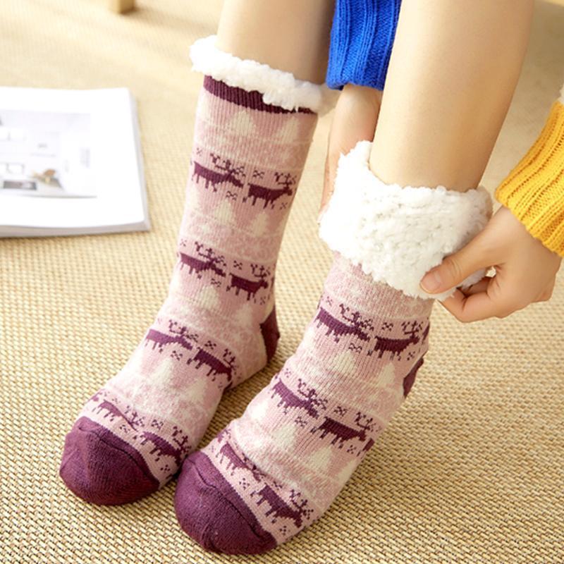 Unisex Warm Winter Socks Soft Cozy Fit