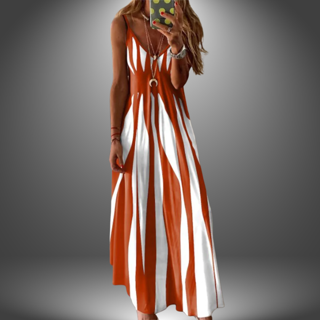 Womens Maxi Sundress Lightweight Relaxed Fit