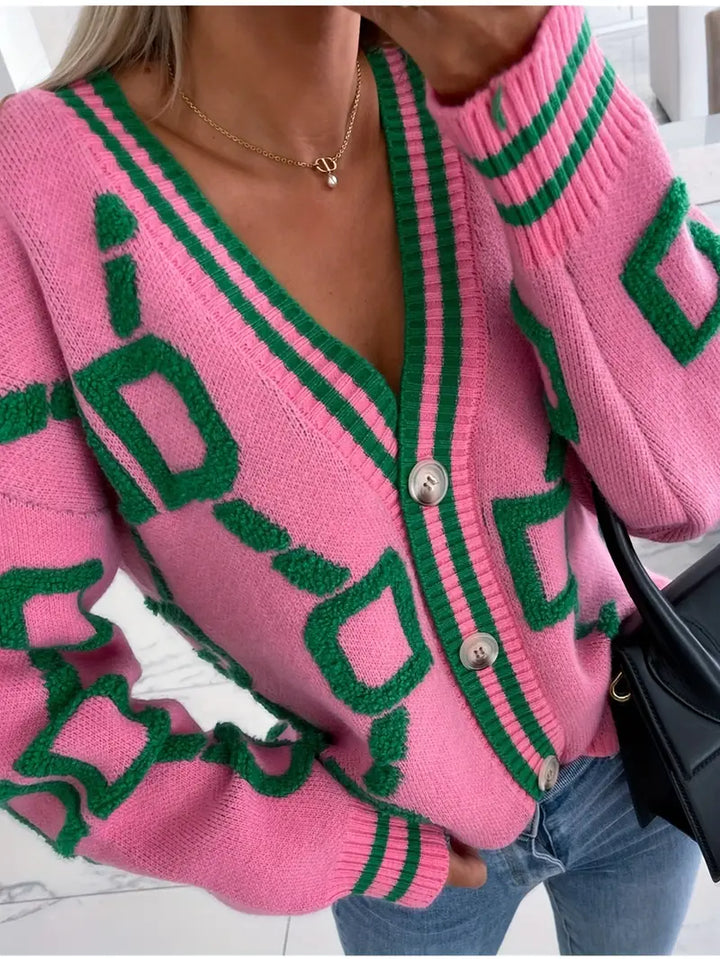 Womens Open Front V-Neck Sweater Cardigan - BritishMode
