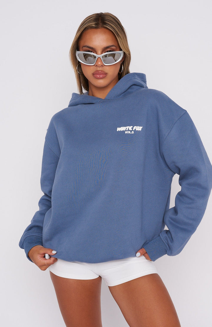 Unisex Oversized Fleece Hoodie Relaxed Fit