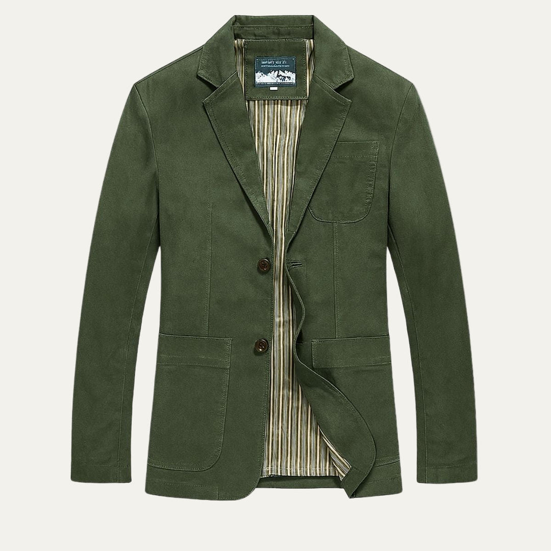 Mens Trench Coat Single Breasted Mid Length