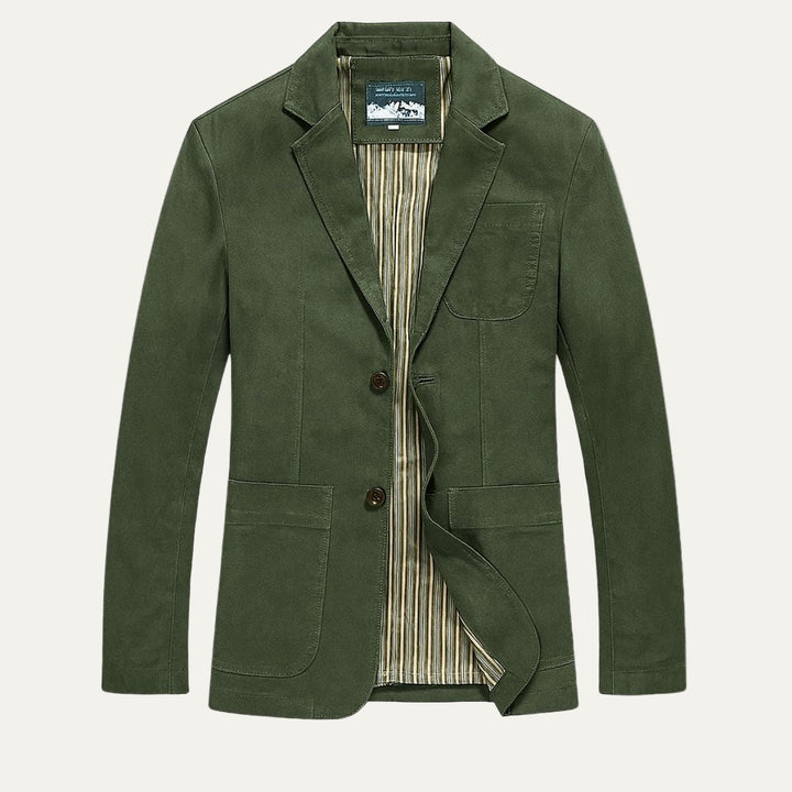 Mens Trench Coat Single Breasted Mid Length