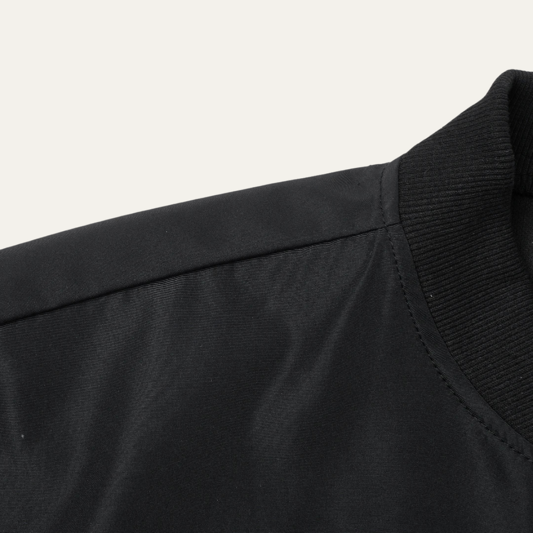 Mens Bomber Jacket Lightweight Smooth Shell