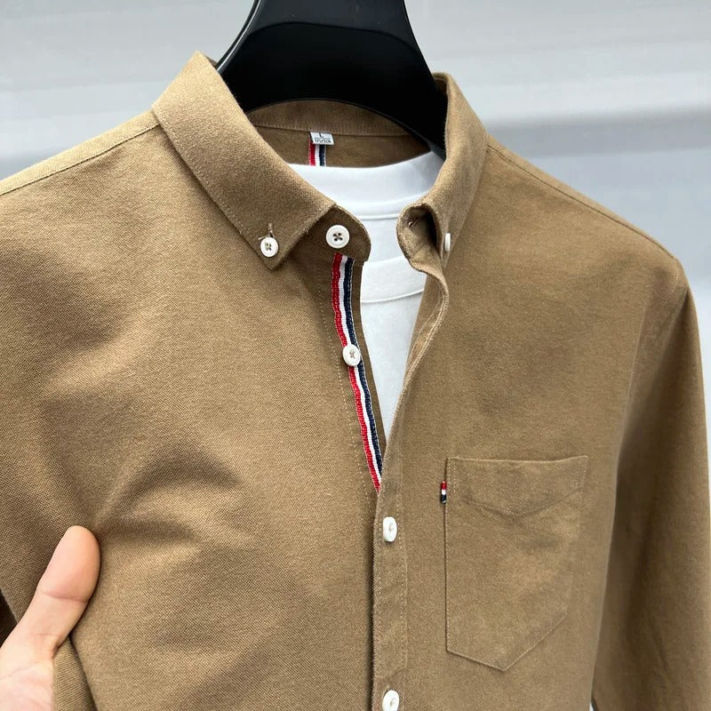 Mens Oxford Shirt Cotton Classic Fit