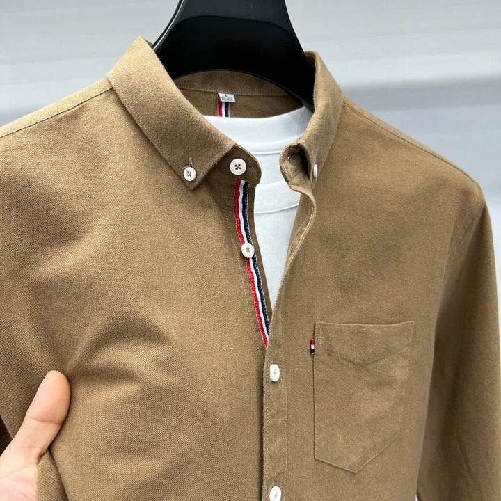 Mens Oxford Shirt Cotton Classic Fit