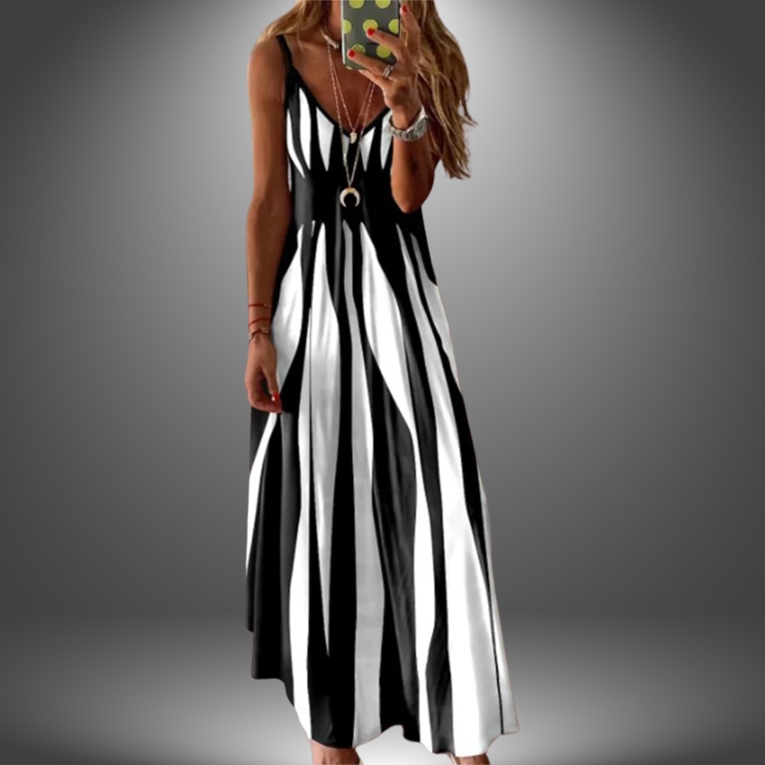Womens Maxi Sundress Lightweight Relaxed Fit