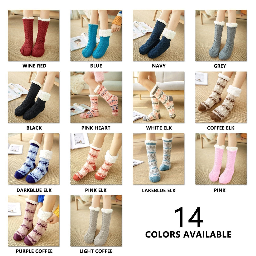 Unisex Warm Winter Socks Soft Cozy Fit
