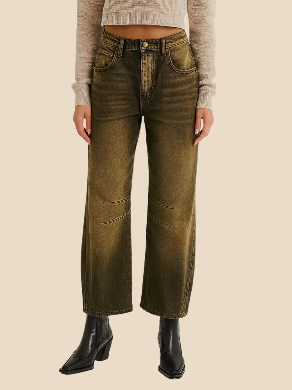 Womens High Waist Jeans Stretch Slim Fit