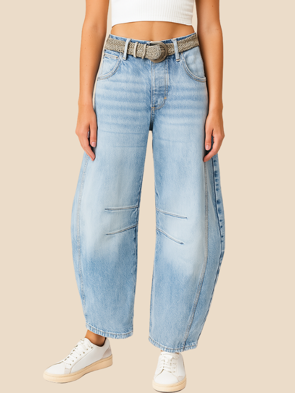 Womens High Waist Jeans Stretch Slim Fit