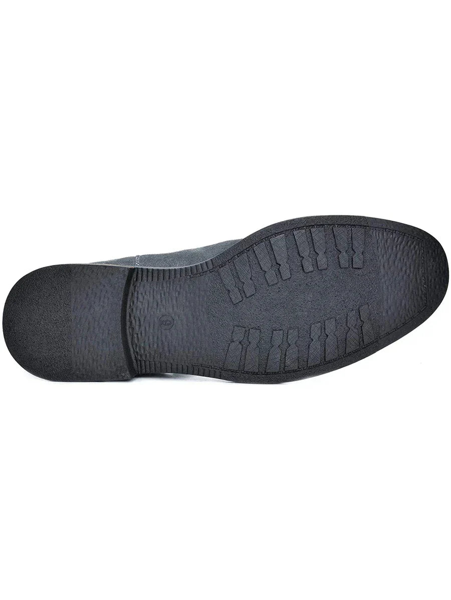 Unisex Chelsea Boots Suede Slip-On