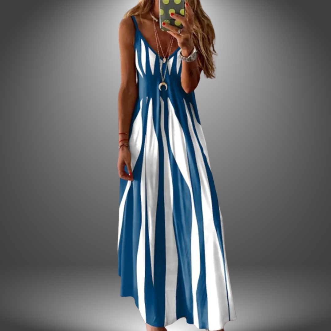 Womens Maxi Sundress Lightweight Relaxed Fit - BritishMode