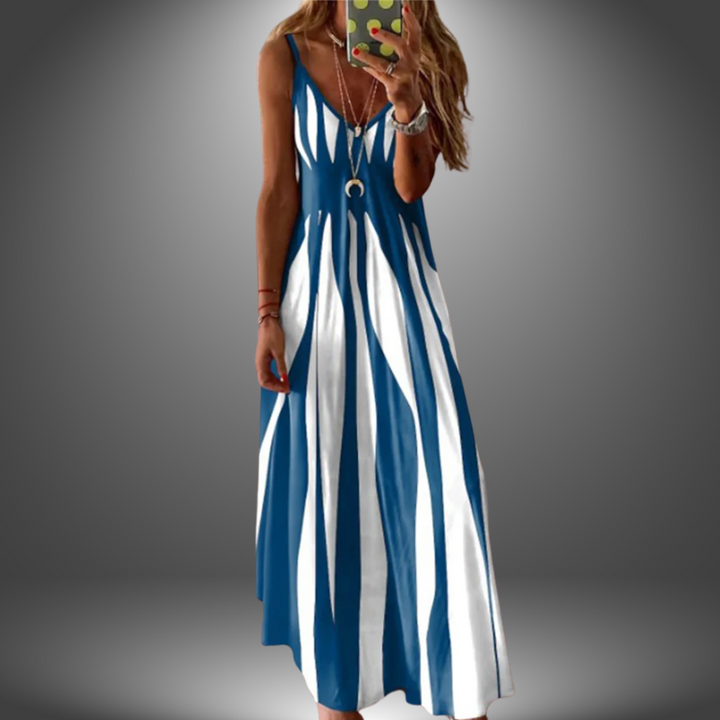Womens Maxi Sundress Lightweight Relaxed Fit - BritishMode