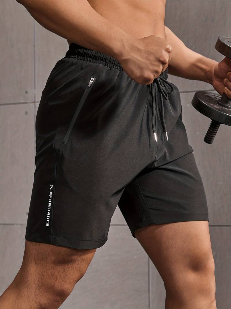 Mens Gym Shorts Quick-Drying Lightweight Fit
