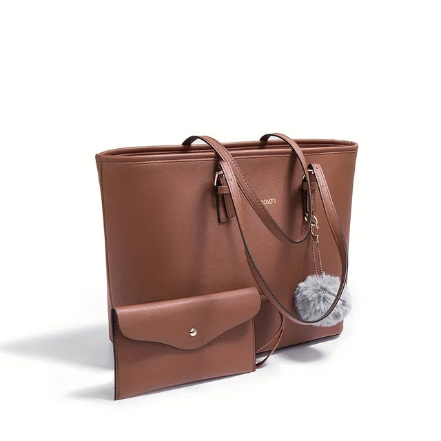 Womens Shoulder Bag Large Capacity Elegant Design