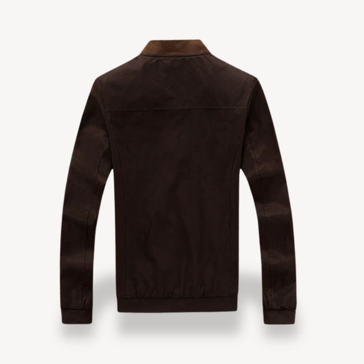 Mens Bomber Jacket Polyester Lightweight Fit