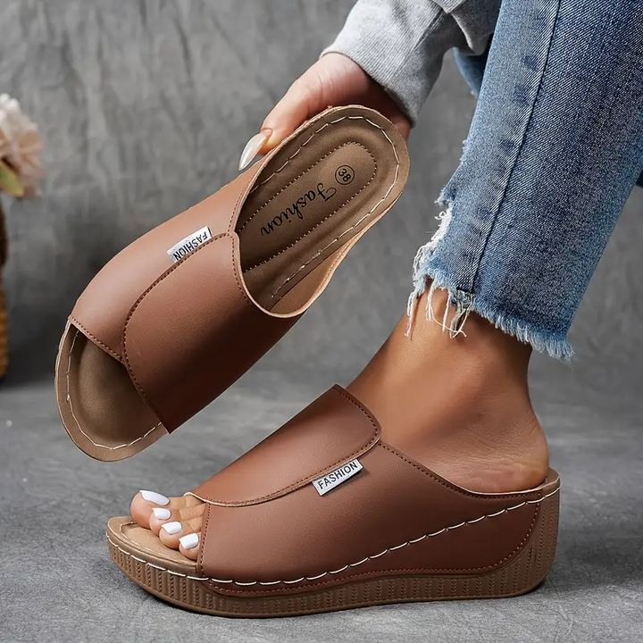 Womens Wedge Sandals Open Toe Comfortable Fit