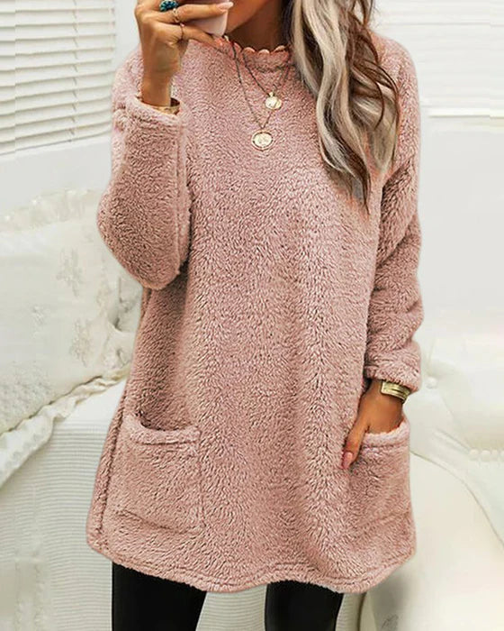 Womens Winter Jumper Sweater Warm Knit Regular Fit