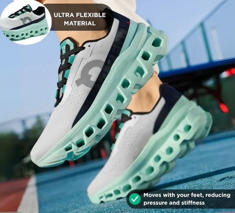 Mens Lightweight Running Shoes Breathable Mesh - BritishMode