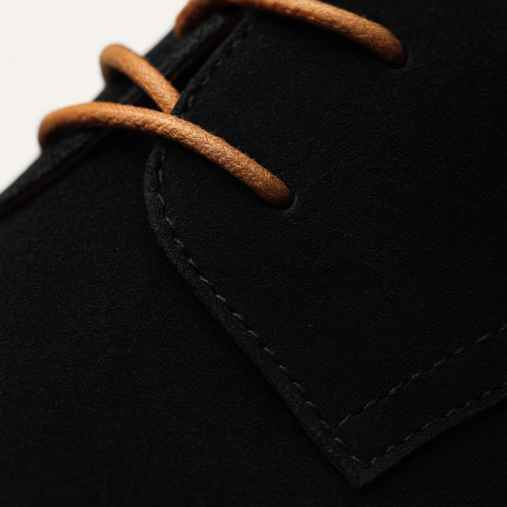 Mens Derby Shoes Suede Classic Style