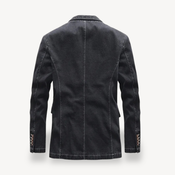 Mens Denim Blazer Casual Fit