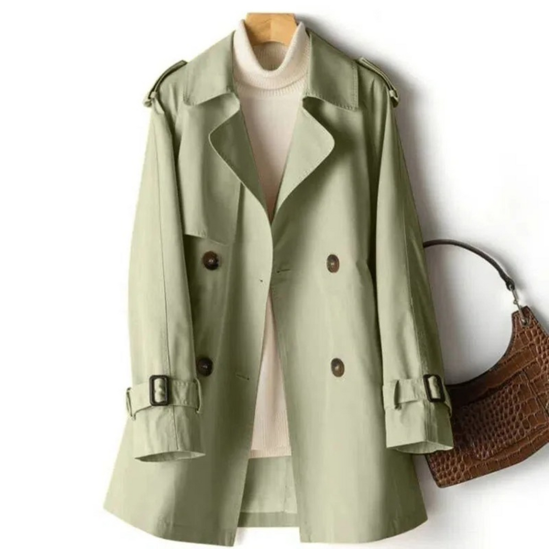 Mens Casual Trench Coat Classic Fit