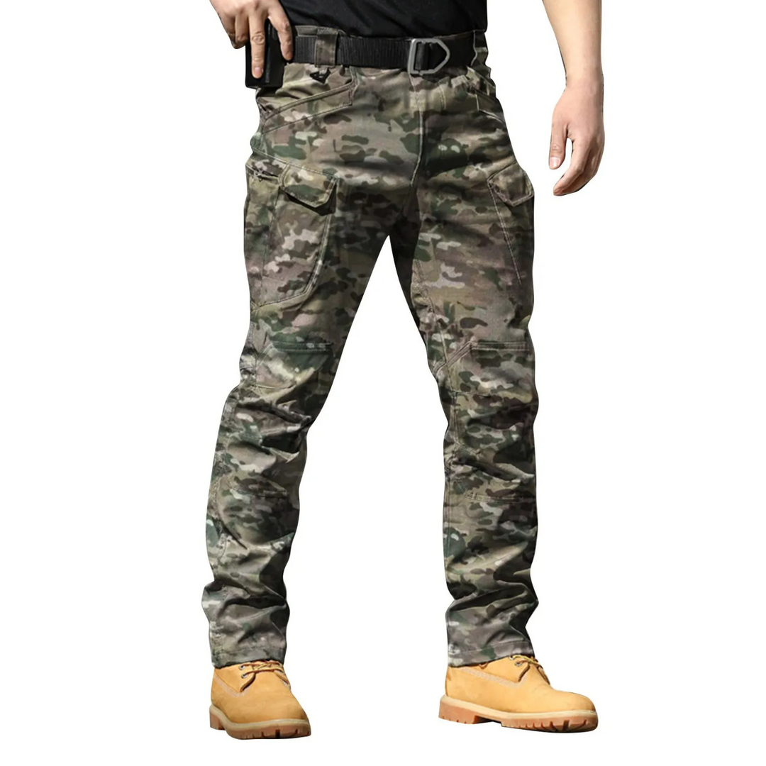 Mens Cargo Pants Tactical Durable Relaxed Fit