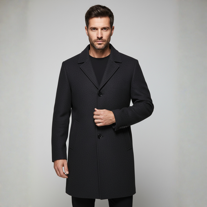 Womens Wool Coat Classic Fit - BritishMode