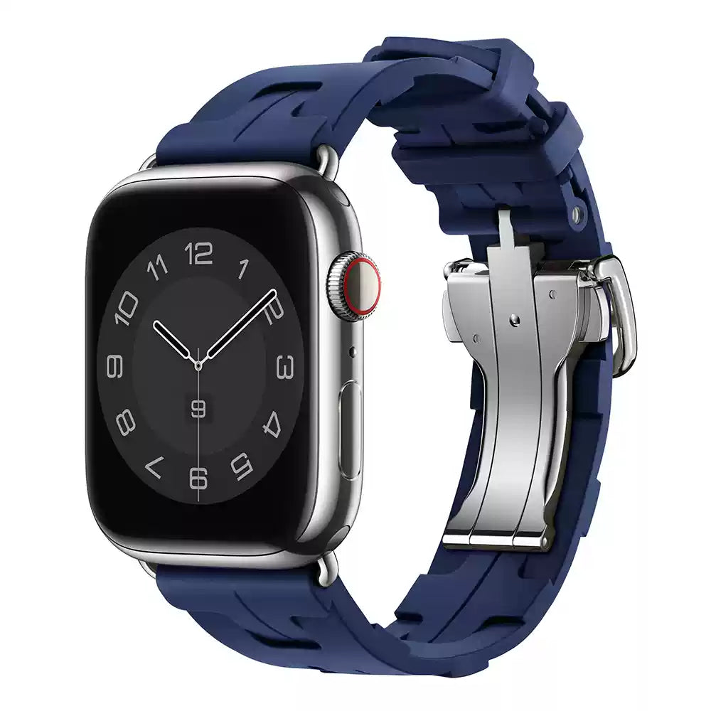 Unisex Watch Band Compatible with Apple Watch Silicone Strap