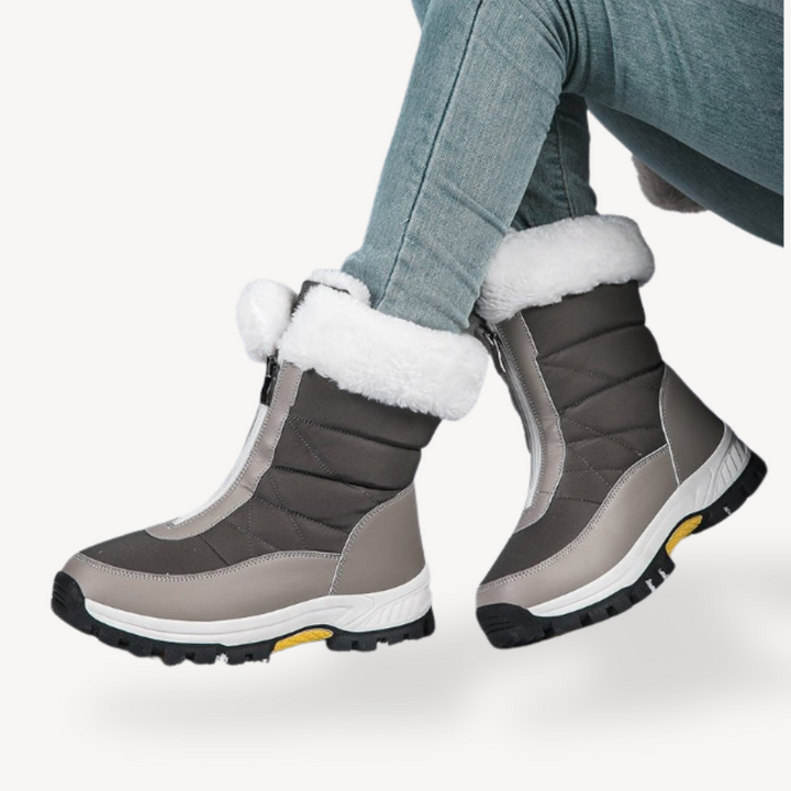 Womens Snow Boots Faux Fur Lined Orthopedic