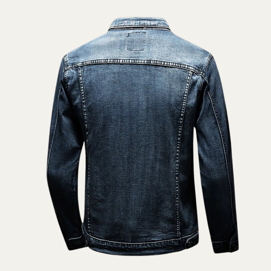 Mens Denim Jacket Classic Trucker Fit