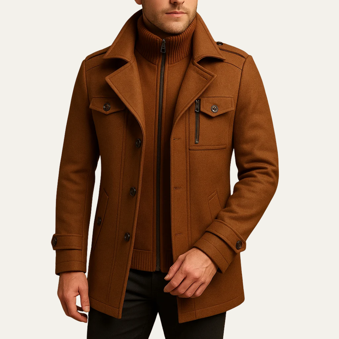 Mens Winter Parka Heavy Duty Performance Fit