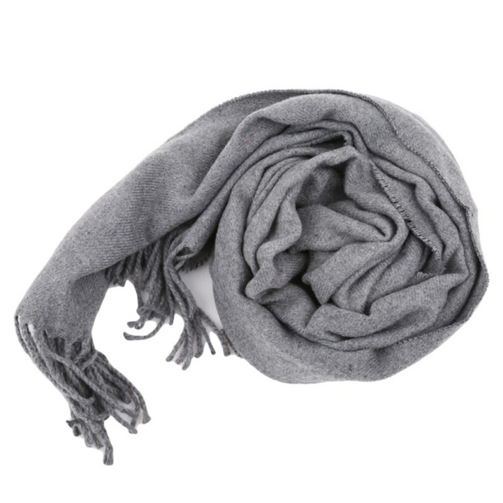 Mens Scarf Cashmere Merino Wool Soft Warm