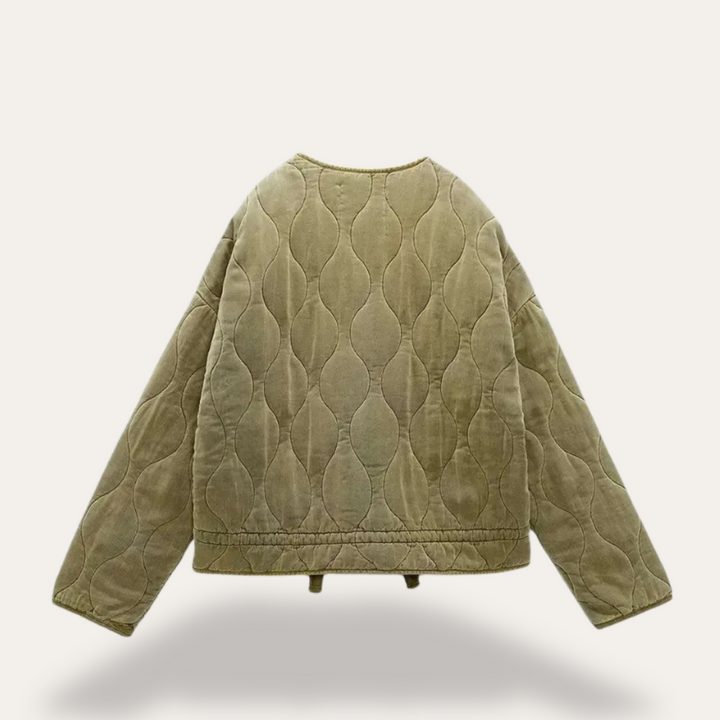 Womens Quilted Jacket Insulated Lightweight Fit