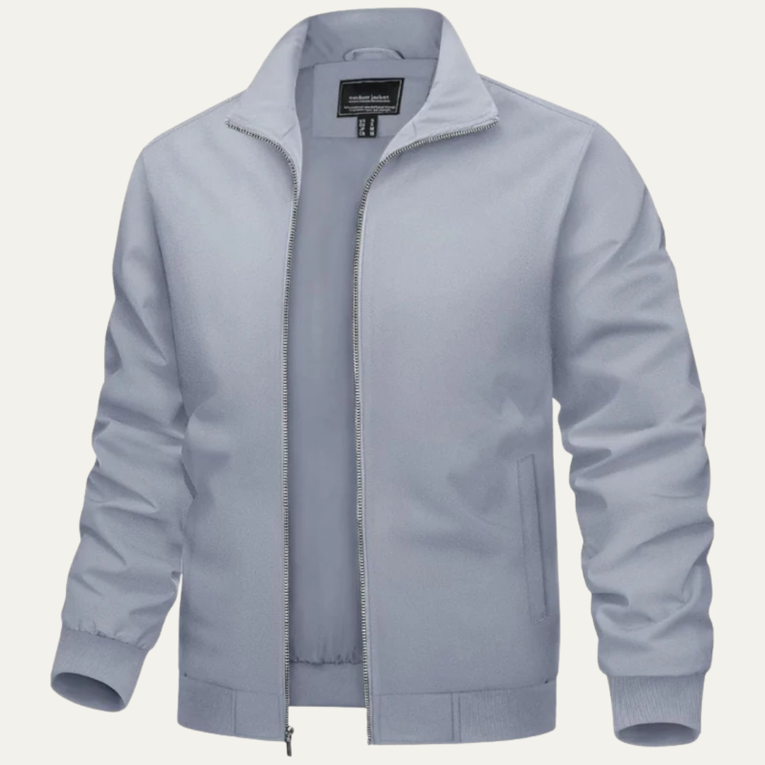 Mens Windbreaker Jacket Lightweight Full Zip