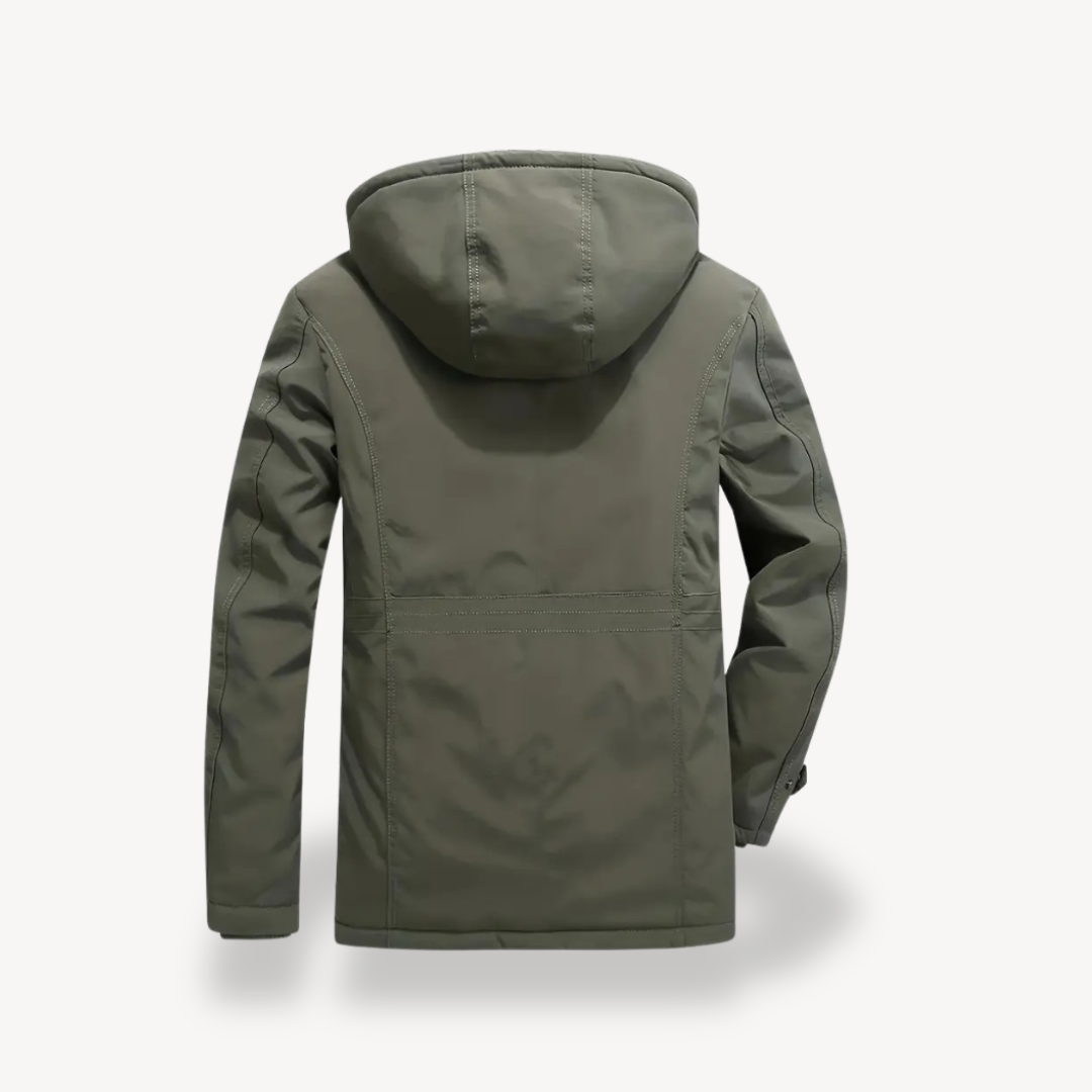 Mens Waterproof Parka Jacket with Hood