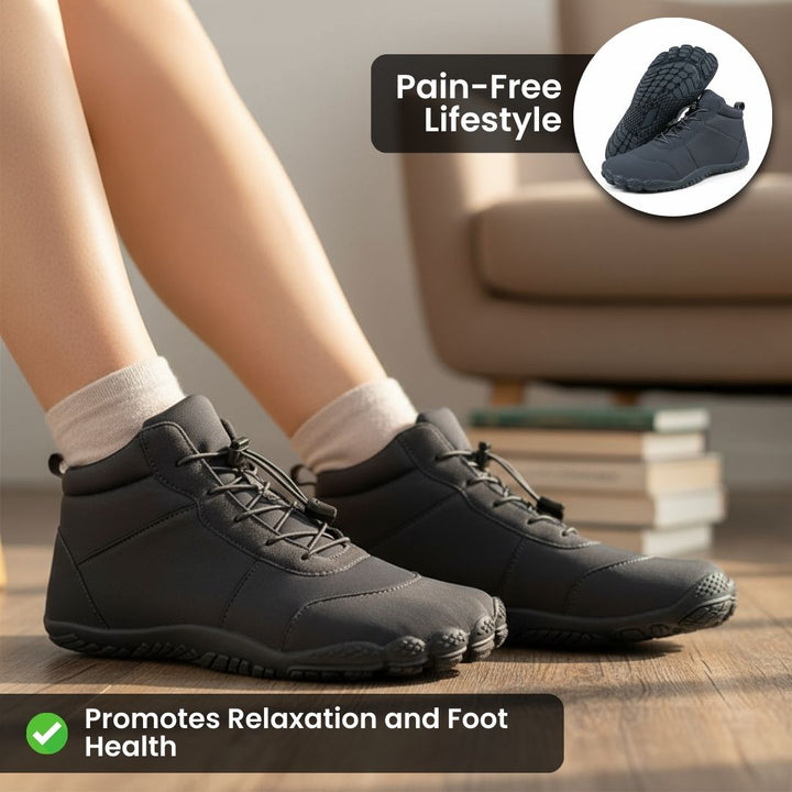 Unisex Winter Shoes Water-Resistant Non-Slip Wide Toe Box