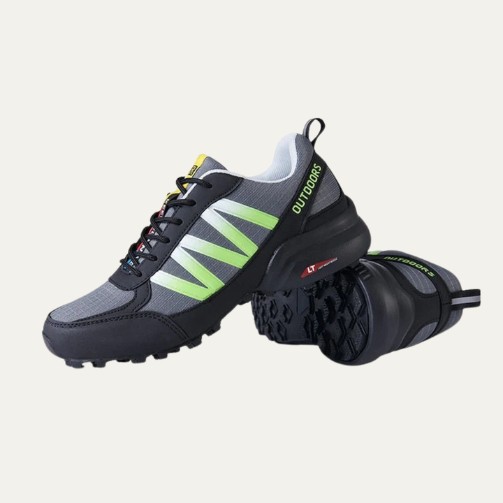 Mens Trail Hiking Shoes Breathable Lugged Sole